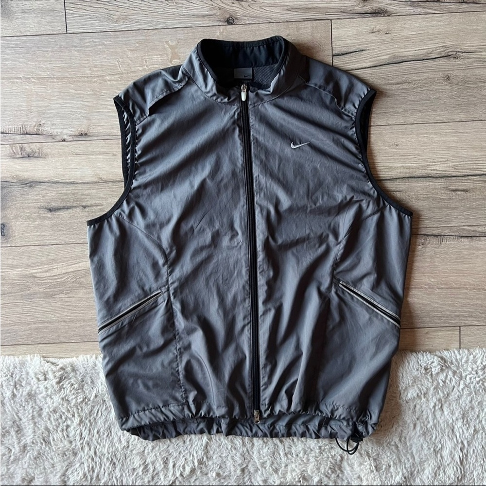 Vintage Nike Grey Vest Large
